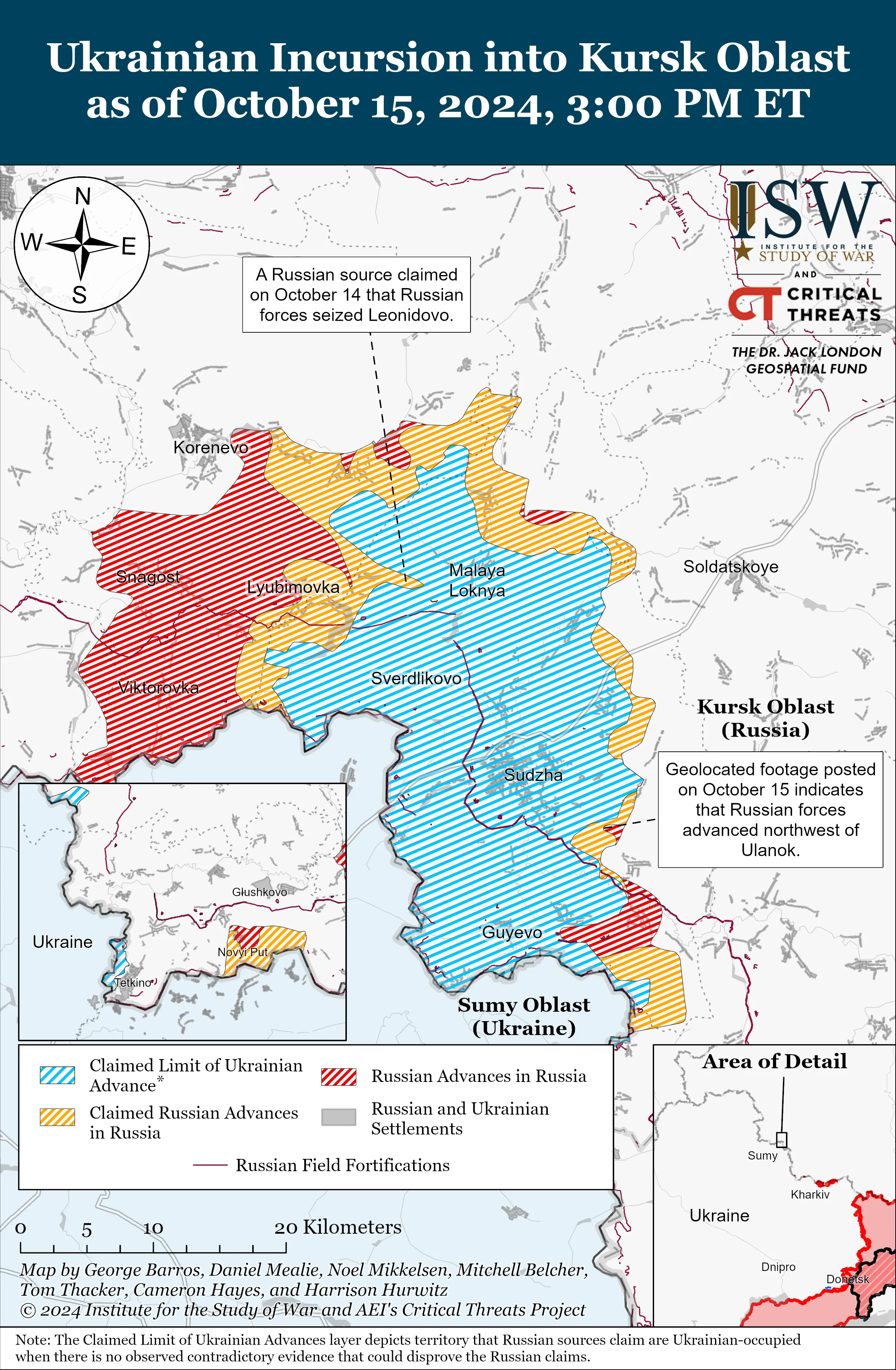 Ситуація на Курщині - огляд ISW