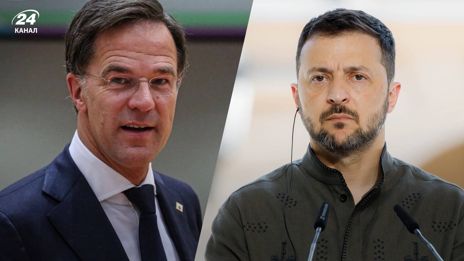 Зеленский встретился с Рютте - 24 Канал Зеленский встретился с Рютте - 24 Канал