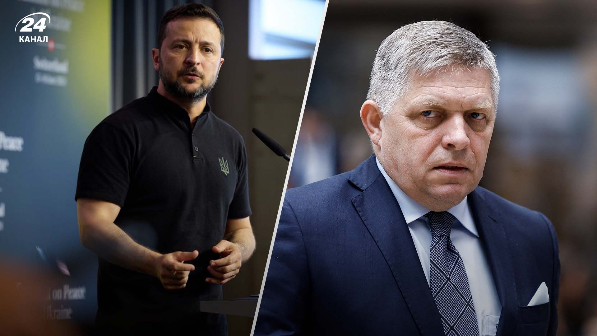 Зеленський прокоментував розмову з Фіцо Зеленський прокоментував розмову з Фіцо