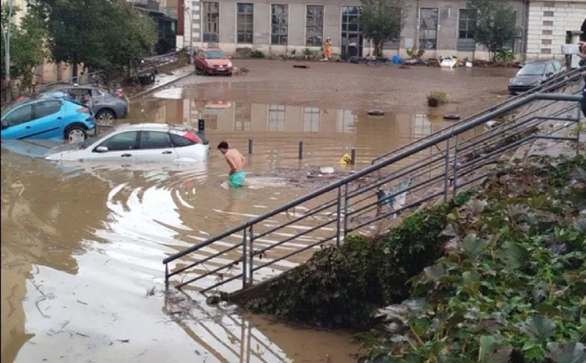 Наводнение во Франции Наводнение во Франции