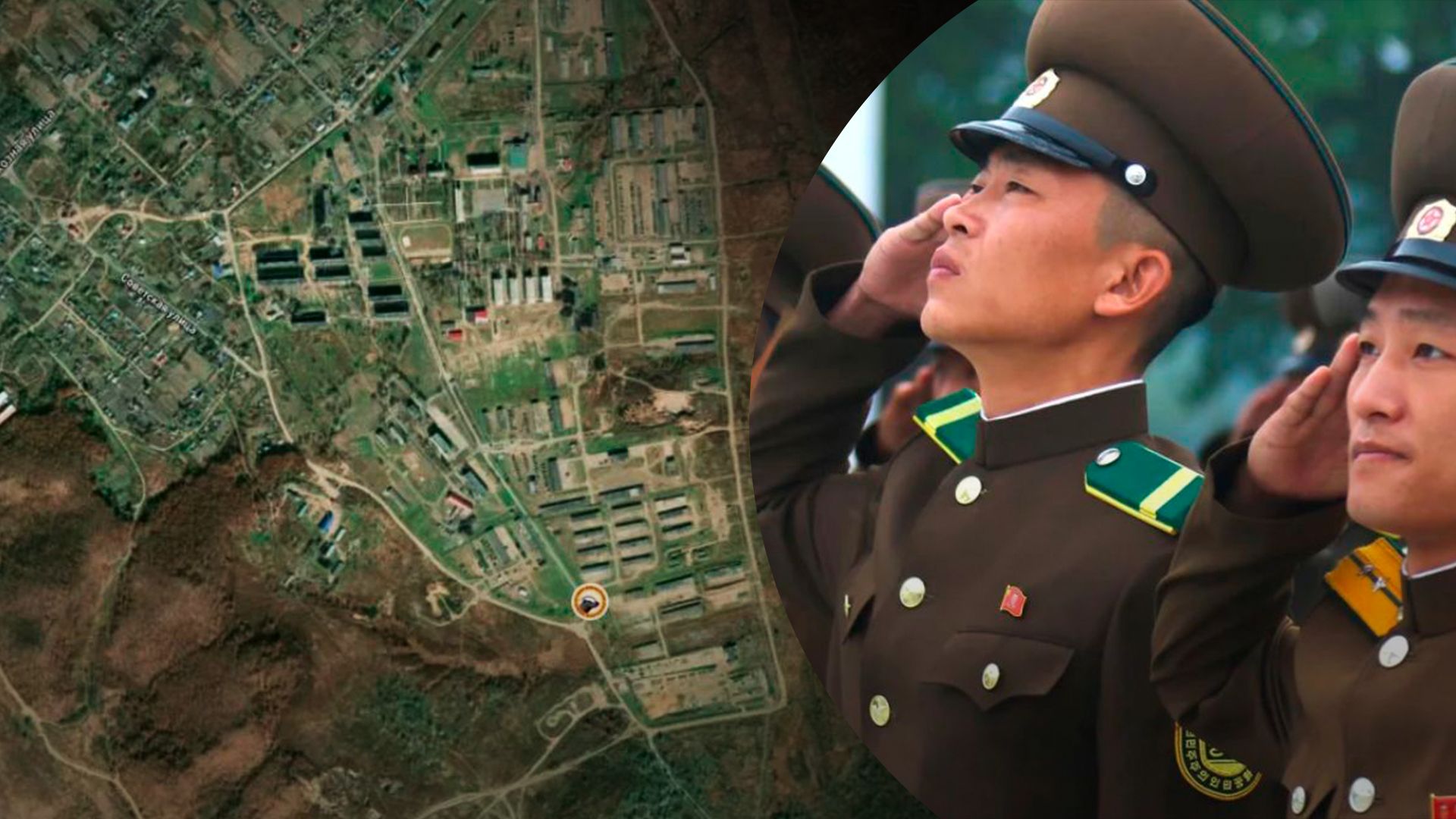 Северокорейские военные тренируются на полигоне в России Северокорейские военные тренируются на полигоне в России