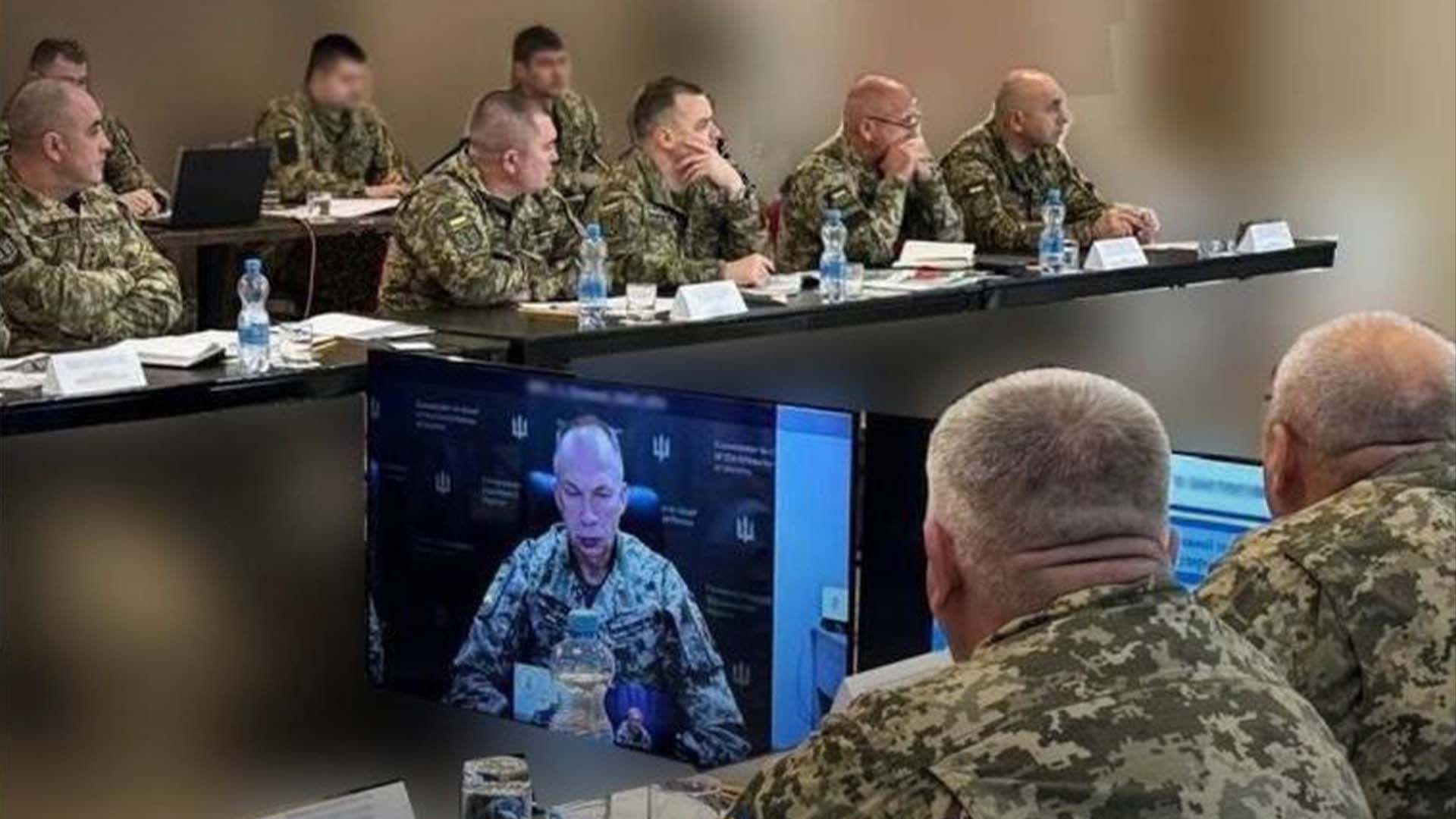 Сырский провел совещание с руководящим составом Вооруженных сил Украины - 24 Канал Сырский провел совещание с руководящим составом Вооруженных сил Украины - 24 Канал