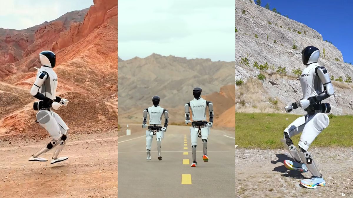 Китайський робот STAR1 побив рекорд швидкості бігу завдяки кросівкам Китайський робот STAR1 побив рекорд швидкості бігу завдяки кросівкам