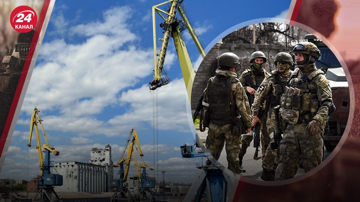 Восени російські окупанти активно використовують для логістики порт в Маріуполі Восени російські окупанти активно використовують для логістики порт в Маріуполі