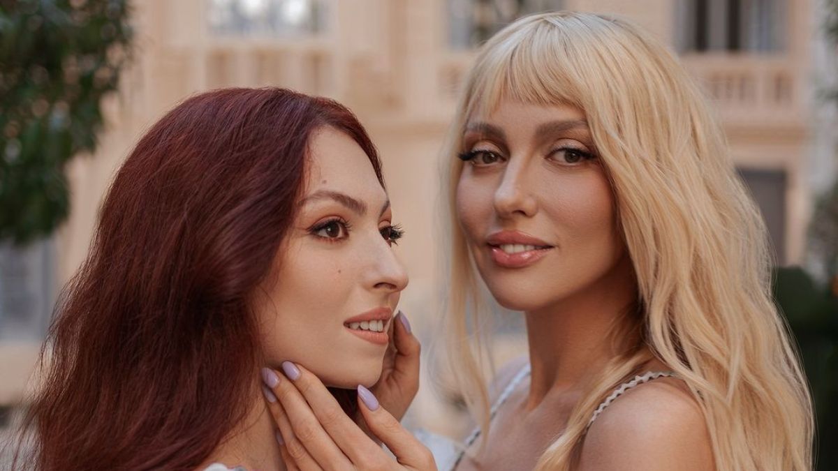 Оля Полякова з дочкою Машею Оля Полякова з дочкою Машею