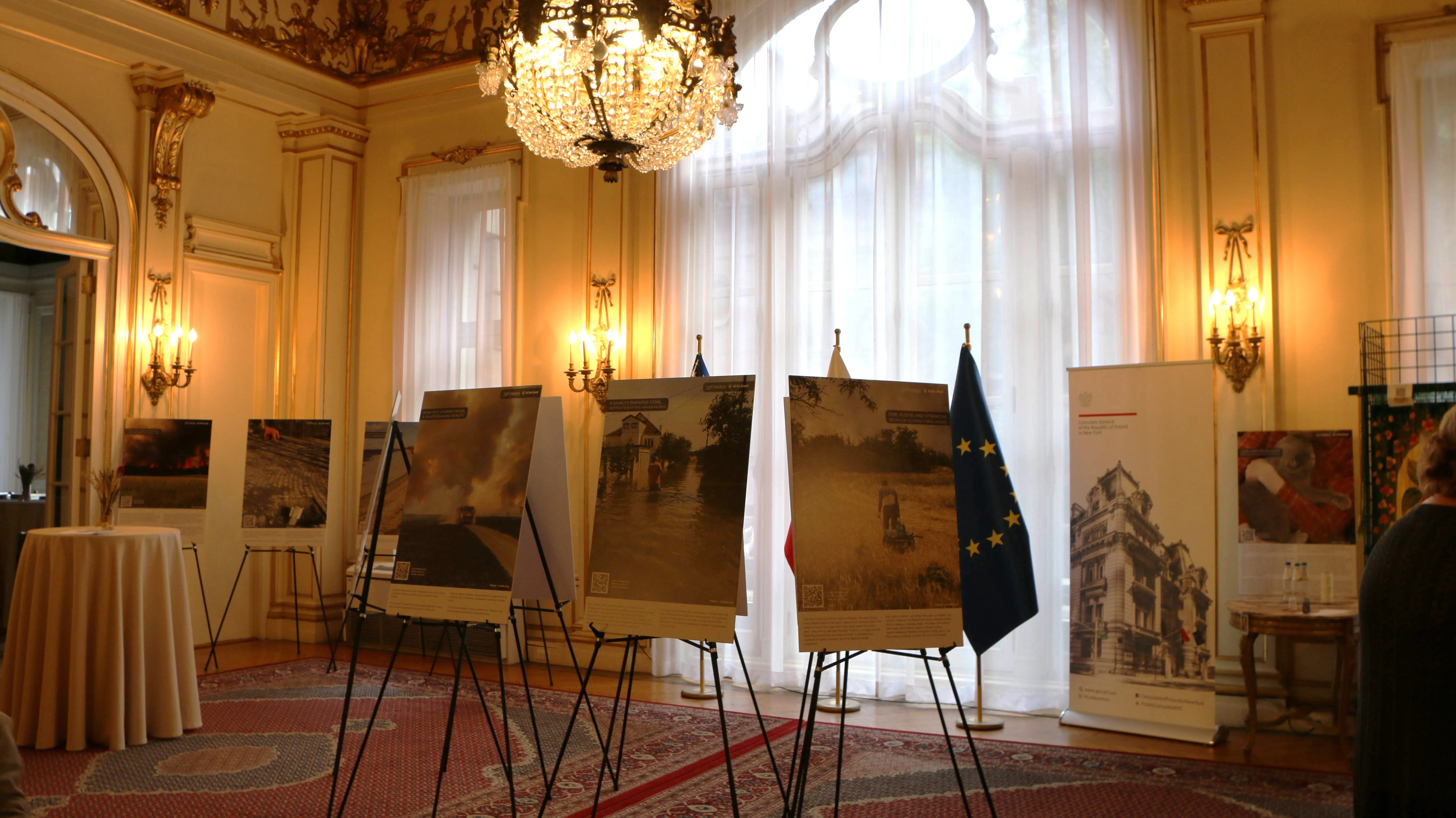 В Нью-Йорке состоялась выставка об экоциде в Украине В Нью-Йорке состоялась выставка об экоциде в Украине