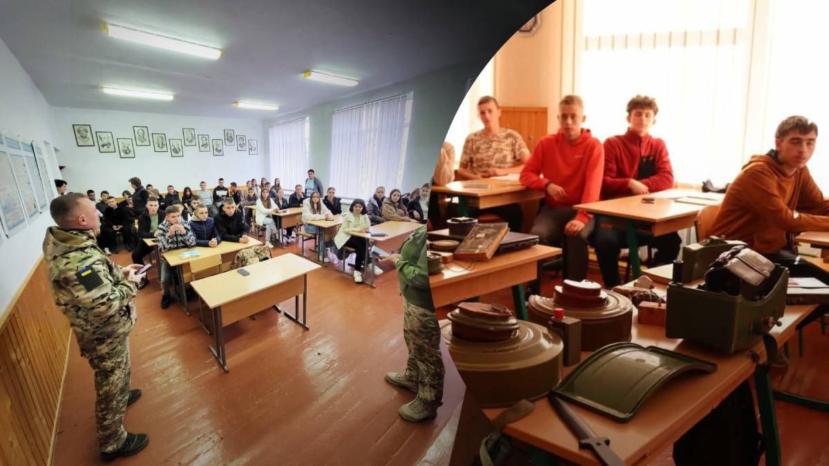 У Львівській області ТЦК проводили агітаційні заходи у школах У Львівській області ТЦК проводили агітаційні заходи у школах