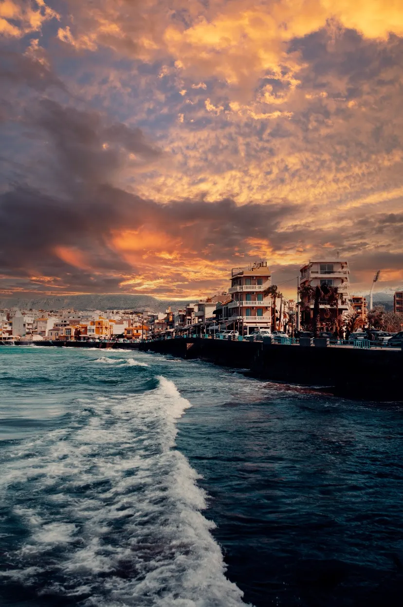 Неймовірний захід на острові Крит Неймовірний захід на острові Крит