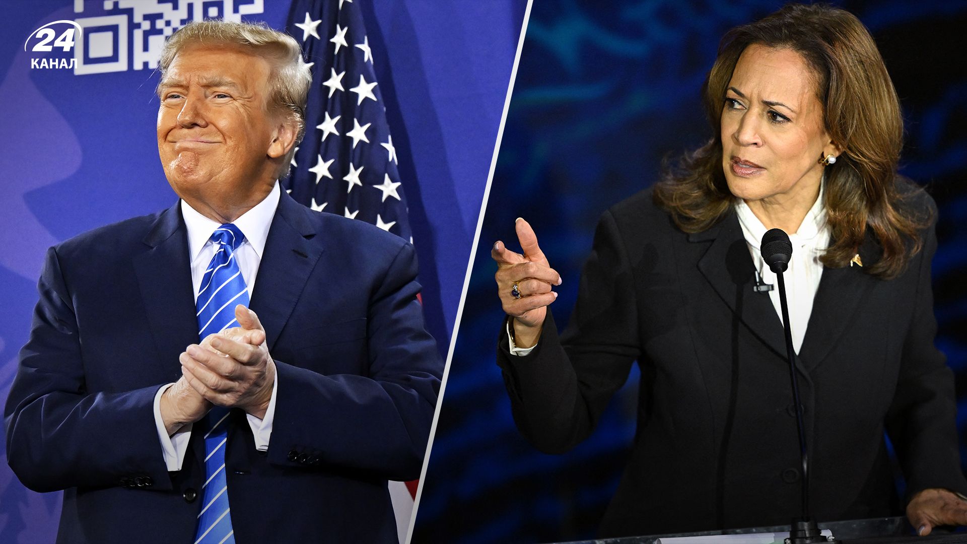 Гарріс запевняє, що Трамп планує капітуляцію України Гарріс запевняє, що Трамп планує капітуляцію України