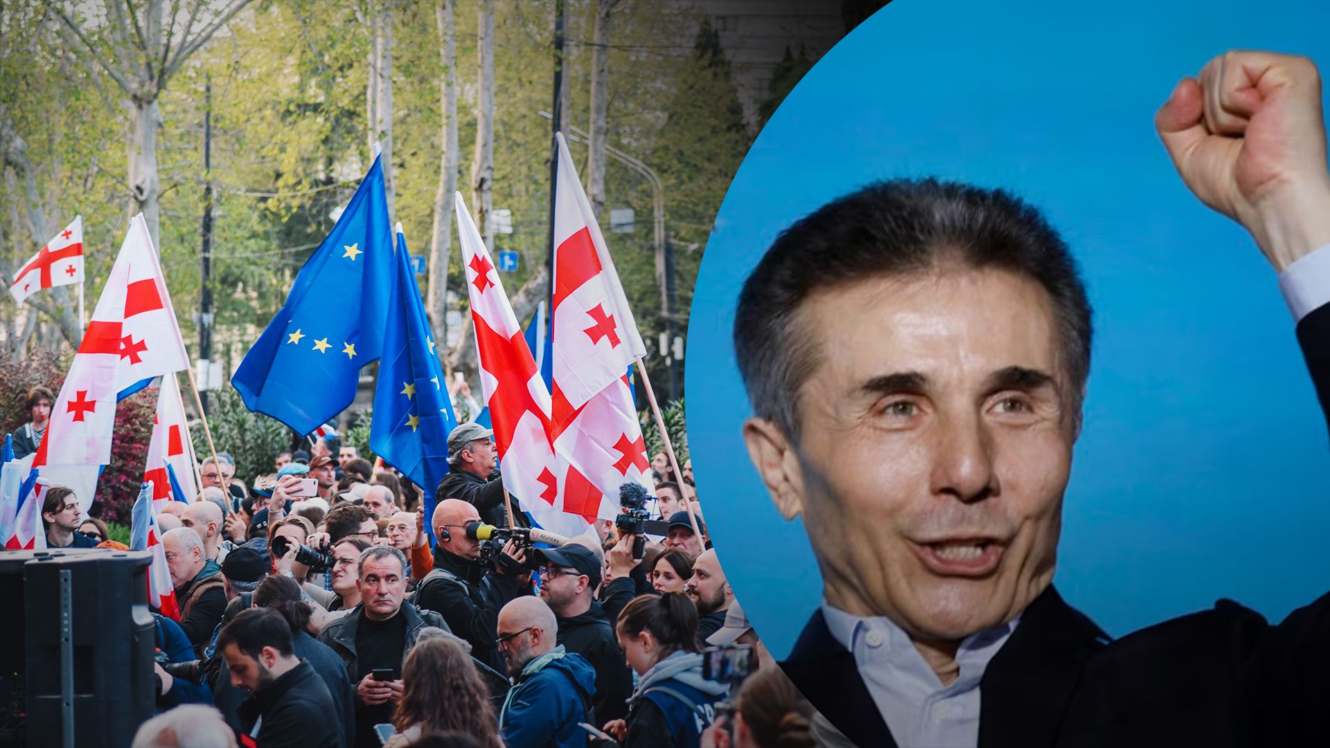 Основатель правящей партии Грузии обещает запретить оппозицию после победы на выборах Основатель правящей партии Грузии обещает запретить оппозицию после победы на выборах