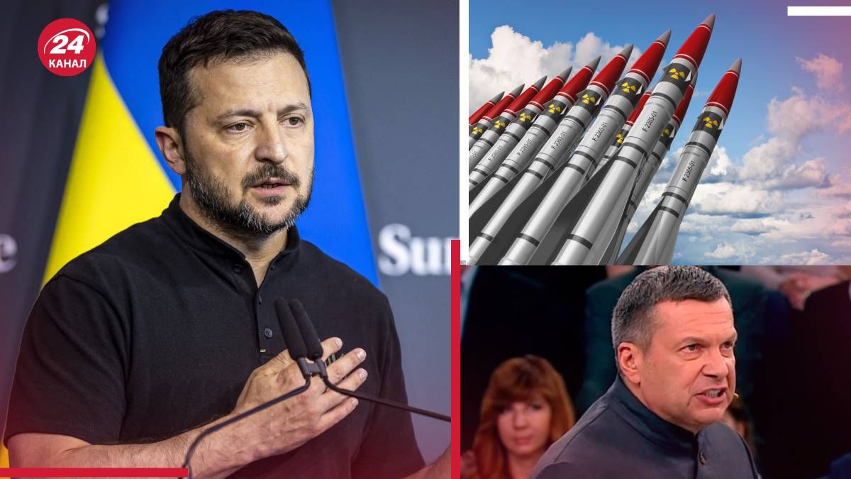 Російська пропаганда обурюється заявою Зеленського Російська пропаганда обурюється заявою Зеленського