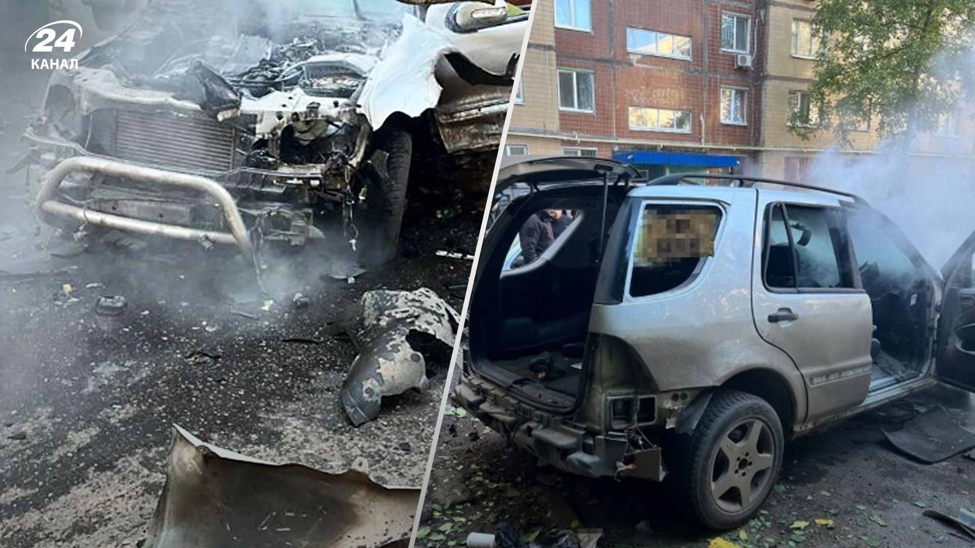 В Краматорске взорвали авто начальника боевой подготовки ВСУ / Фото РБК-Украина В Краматорске взорвали авто начальника боевой подготовки ВСУ / Фото РБК-Украина