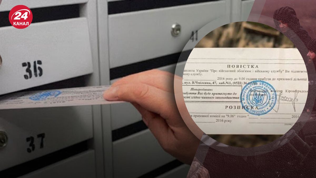 Повістка поштою Повістка поштою