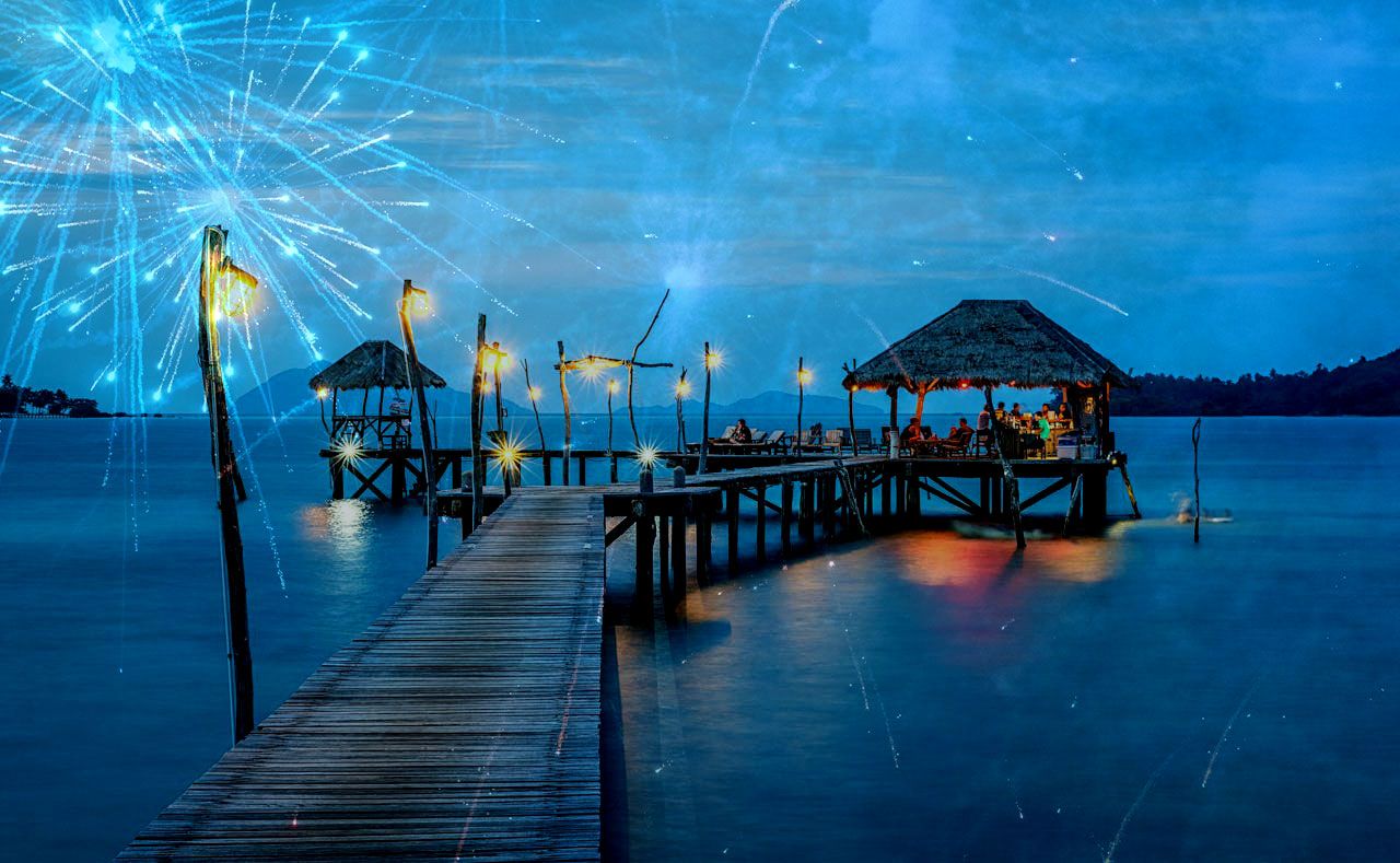 Де зустріти Новий рік 2025 на морі Де зустріти Новий рік 2025 на морі