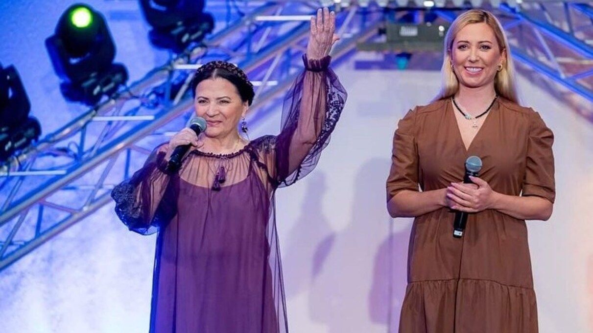 Ніна Матвієнко з донькою Ніна Матвієнко з донькою