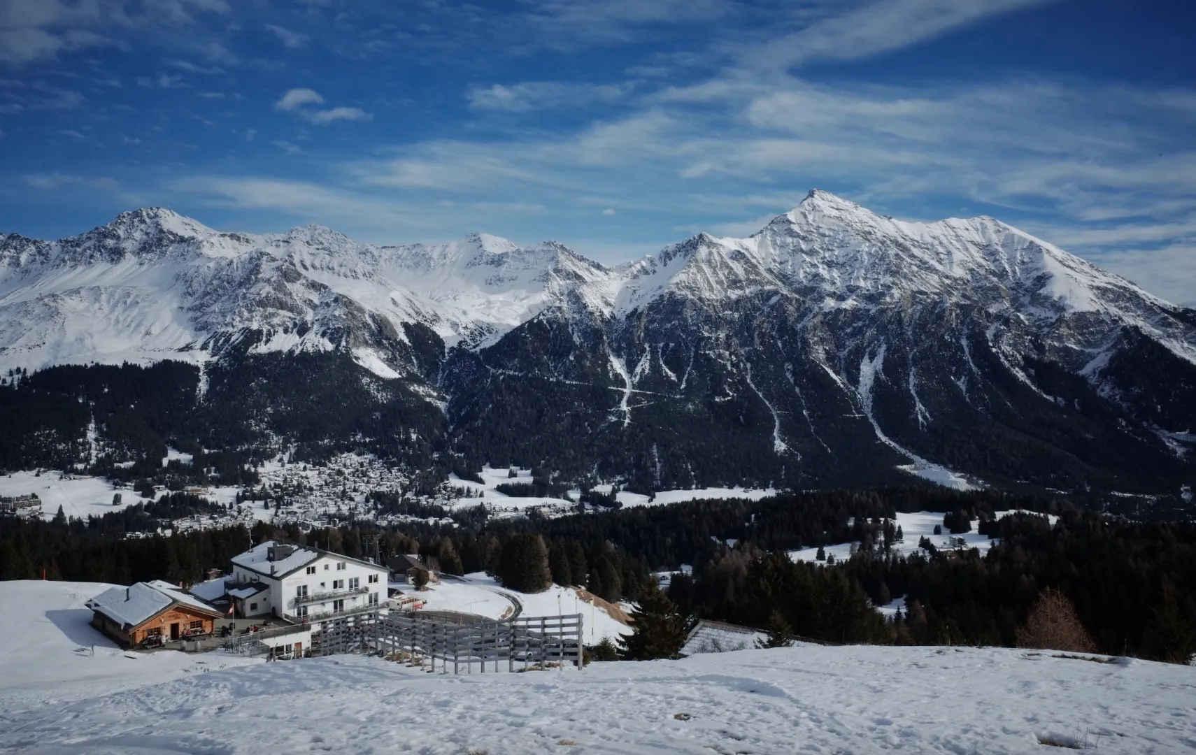 Горнолыжный курорт Arosa Lenzerheide в Швейцарии