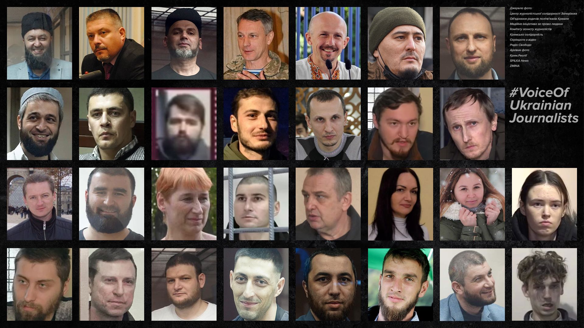 24 Канал призывает стать голосом журналистов, которых удерживают в российском плену: список - 24 Канал 24 Канал призывает стать голосом журналистов, которых удерживают в российском плену: список - 24 Канал