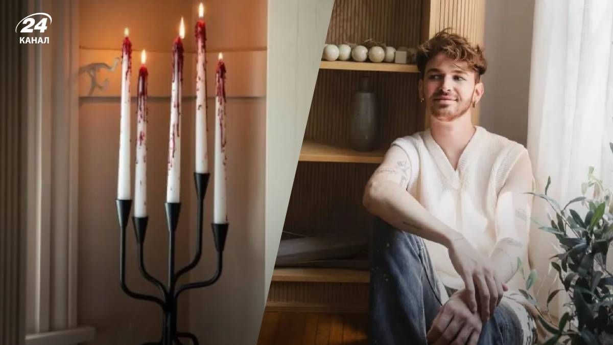 Дизайнер раскрыл рецепт кровавых свечей Дизайнер раскрыл рецепт кровавых свечей