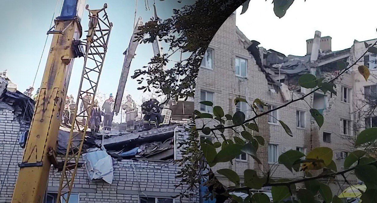 Взрыв в российском Черкасске Взрыв в российском Черкасске