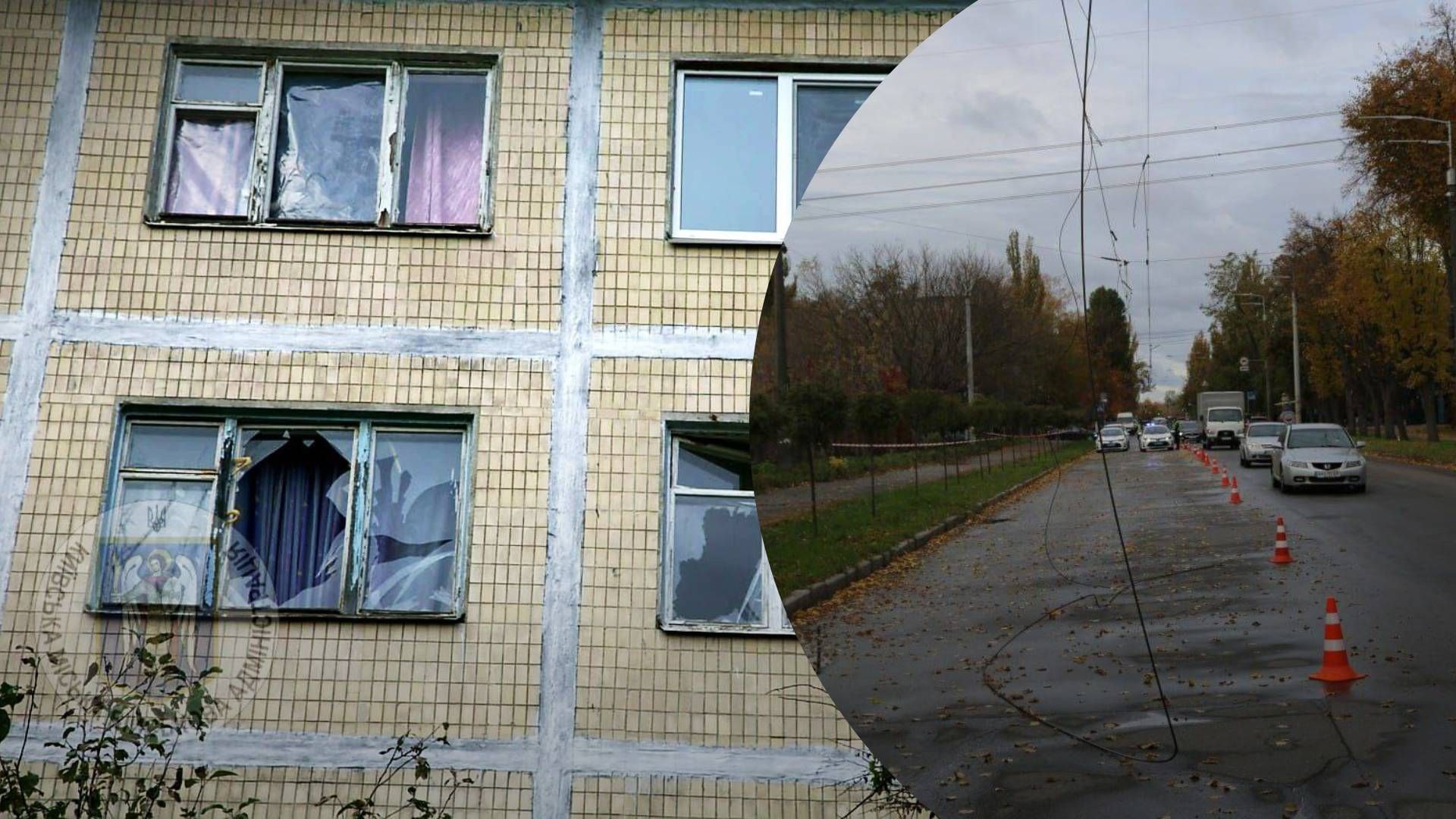 В Киеве пострадала ЛЭП: кадры последствий удара "Шахедами" - 24 Канал В Киеве пострадала ЛЭП: кадры последствий удара "Шахедами" - 24 Канал