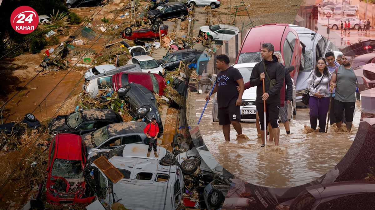 Наводнение в Валенсии - 24 Канал Наводнение в Валенсии - 24 Канал