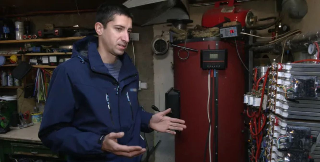 Богдан Нещерет забезпечив будинок джерелми енергії Богдан Нещерет забезпечив будинок джерелми енергії