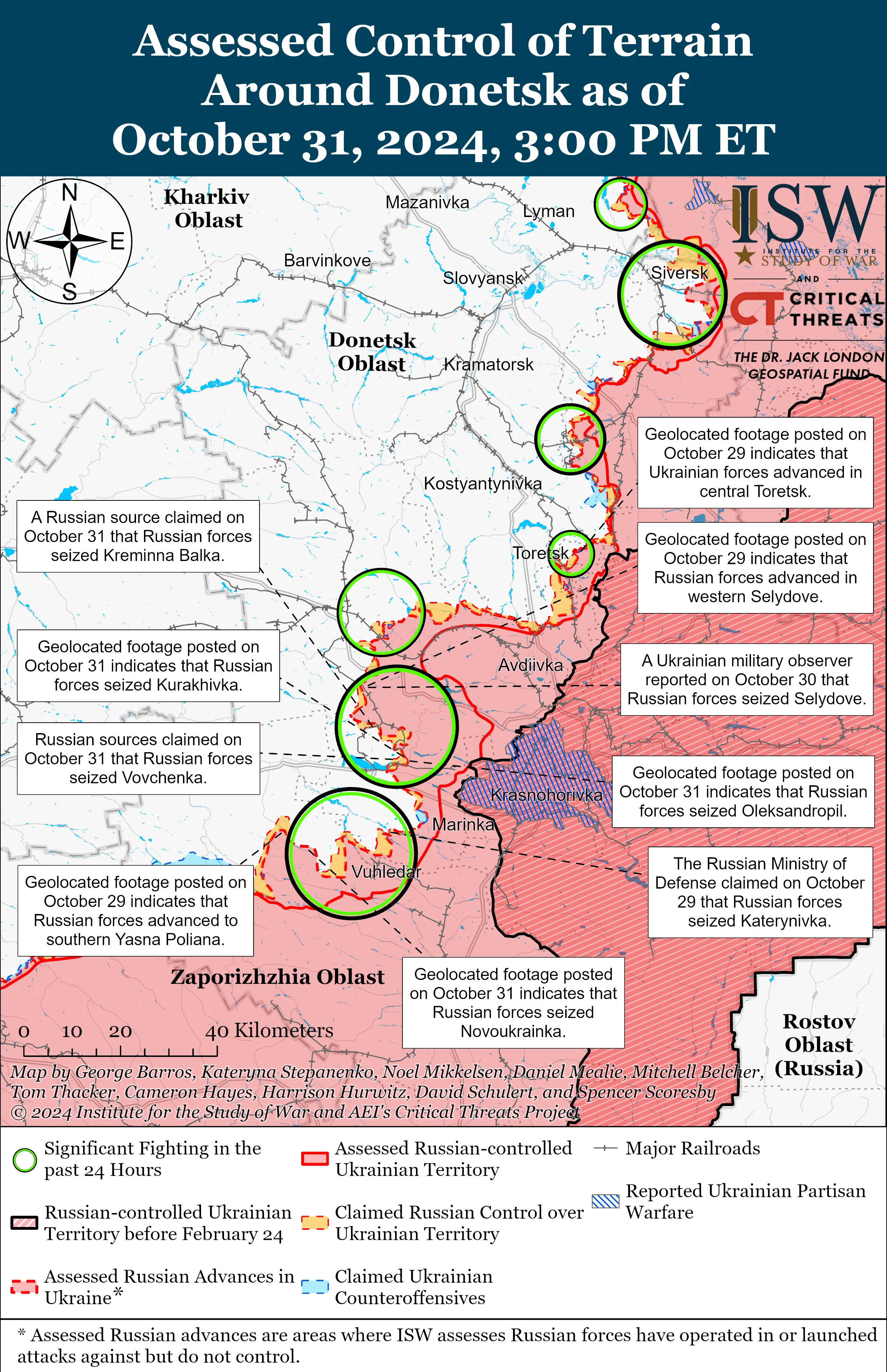 Карта бойових дій