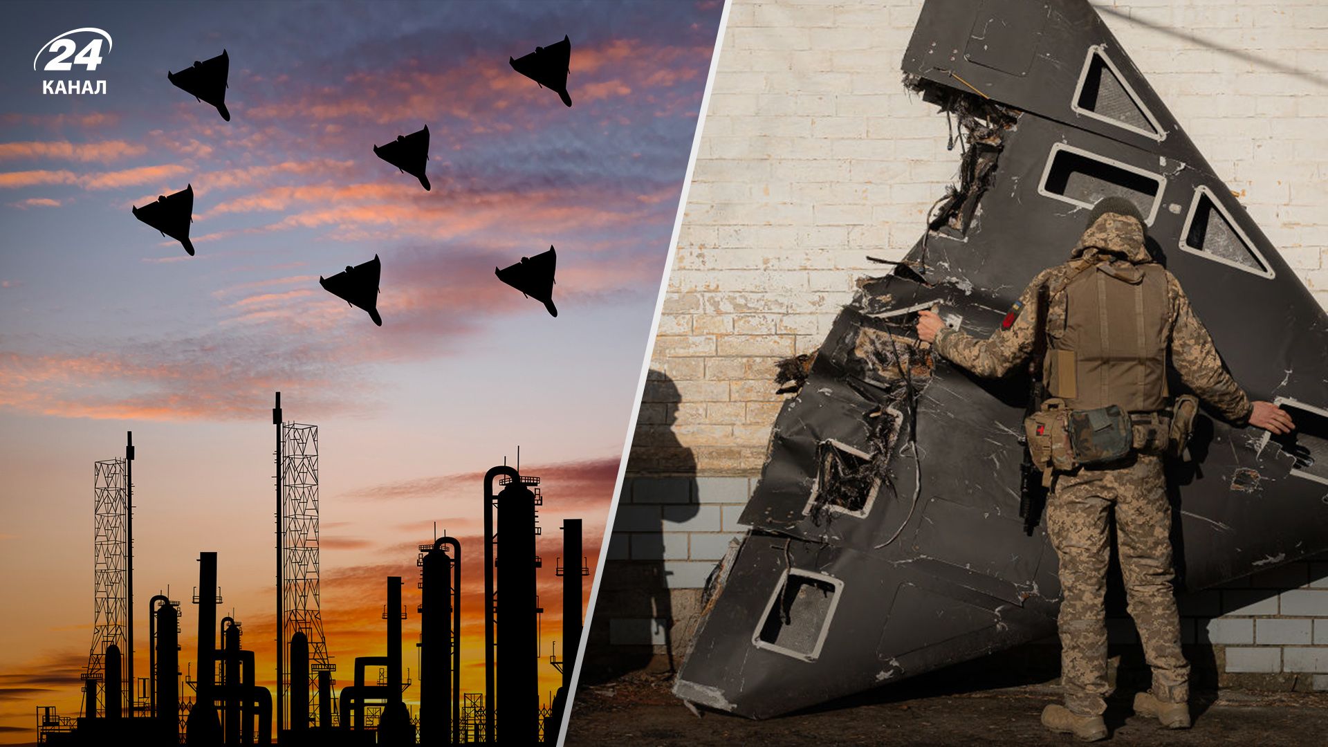 Росія атакувала Хмельниччину "Шахедами" Росія атакувала Хмельниччину "Шахедами"