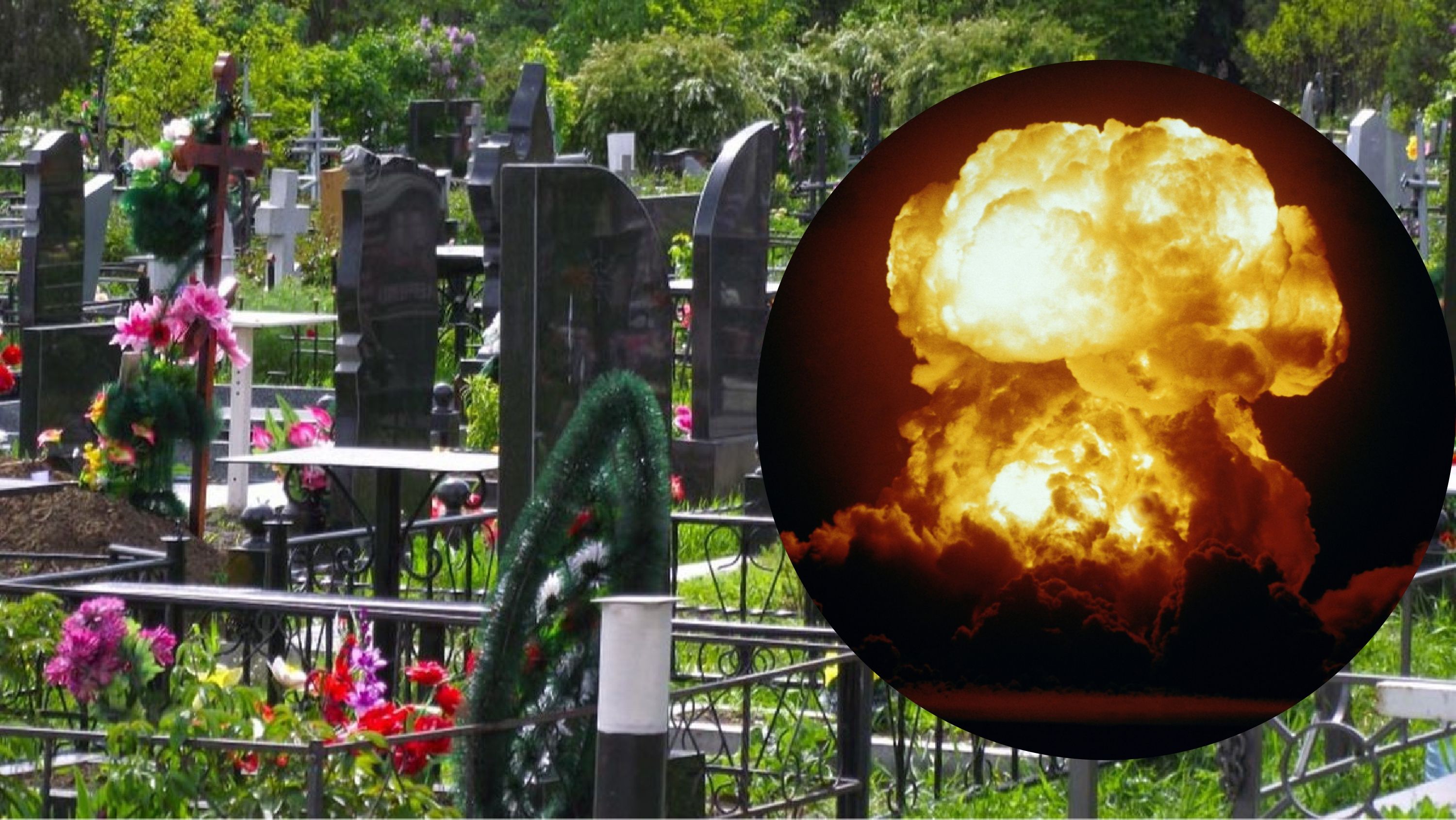 Після обстрілу росіян у Одесі пошкоджено кладовище Після обстрілу росіян у Одесі пошкоджено кладовище