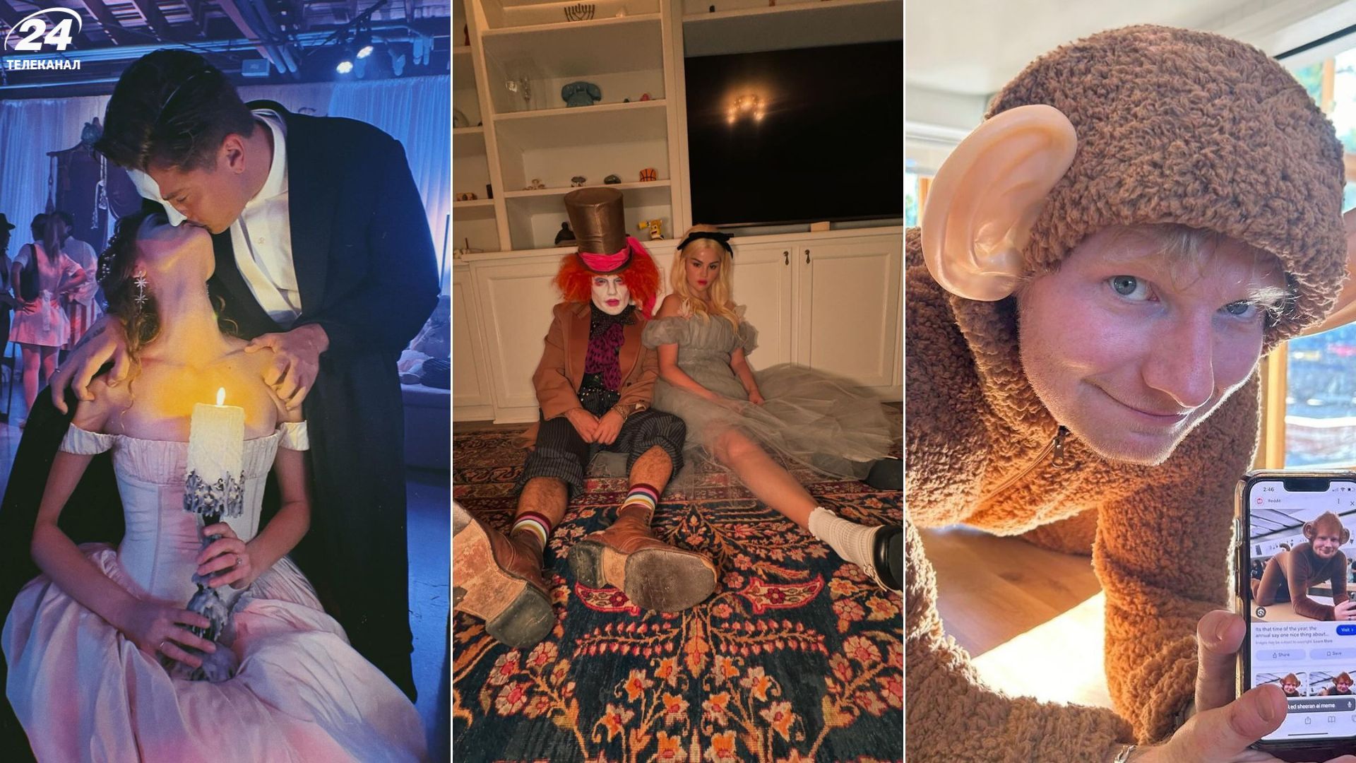 От Алисы из страны чудес до обезьяны из мема: самые эффектные перевоплощения звезд на Хэллоуин - Show24 От Алисы из страны чудес до обезьяны из мема: самые эффектные перевоплощения звезд на Хэллоуин - Show24