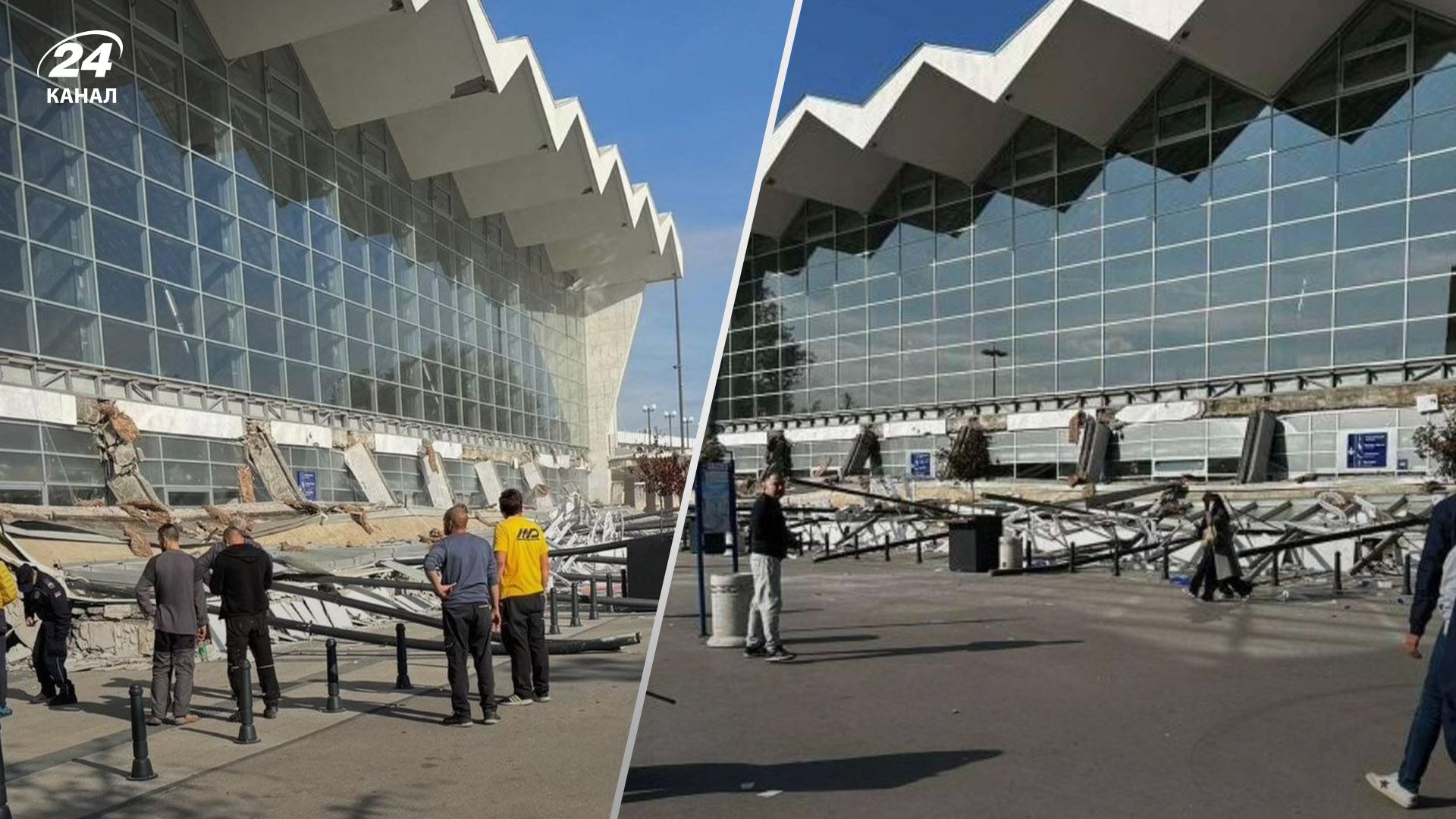 В Сербии обвалилась крыша на железнодорожном вокзале, есть погибшие В Сербии обвалилась крыша на железнодорожном вокзале, есть погибшие