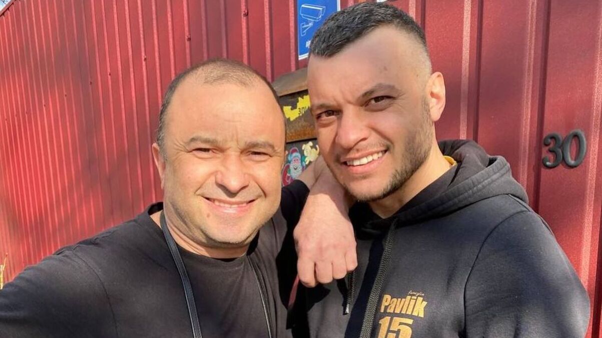 Віктор Павлік з сином Віктор Павлік з сином