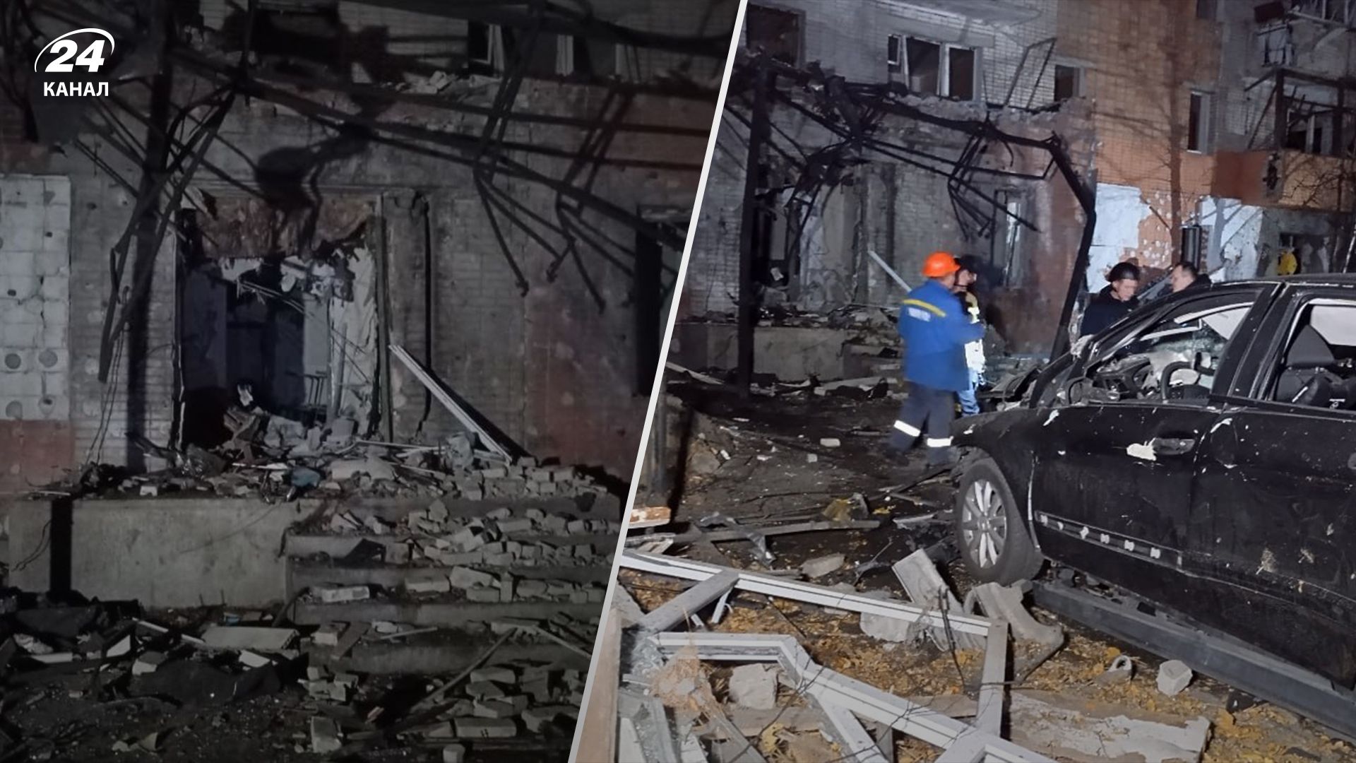 В Сумах после атаки "Шахедами" 1 ноября есть раненые В Сумах после атаки "Шахедами" 1 ноября есть раненые