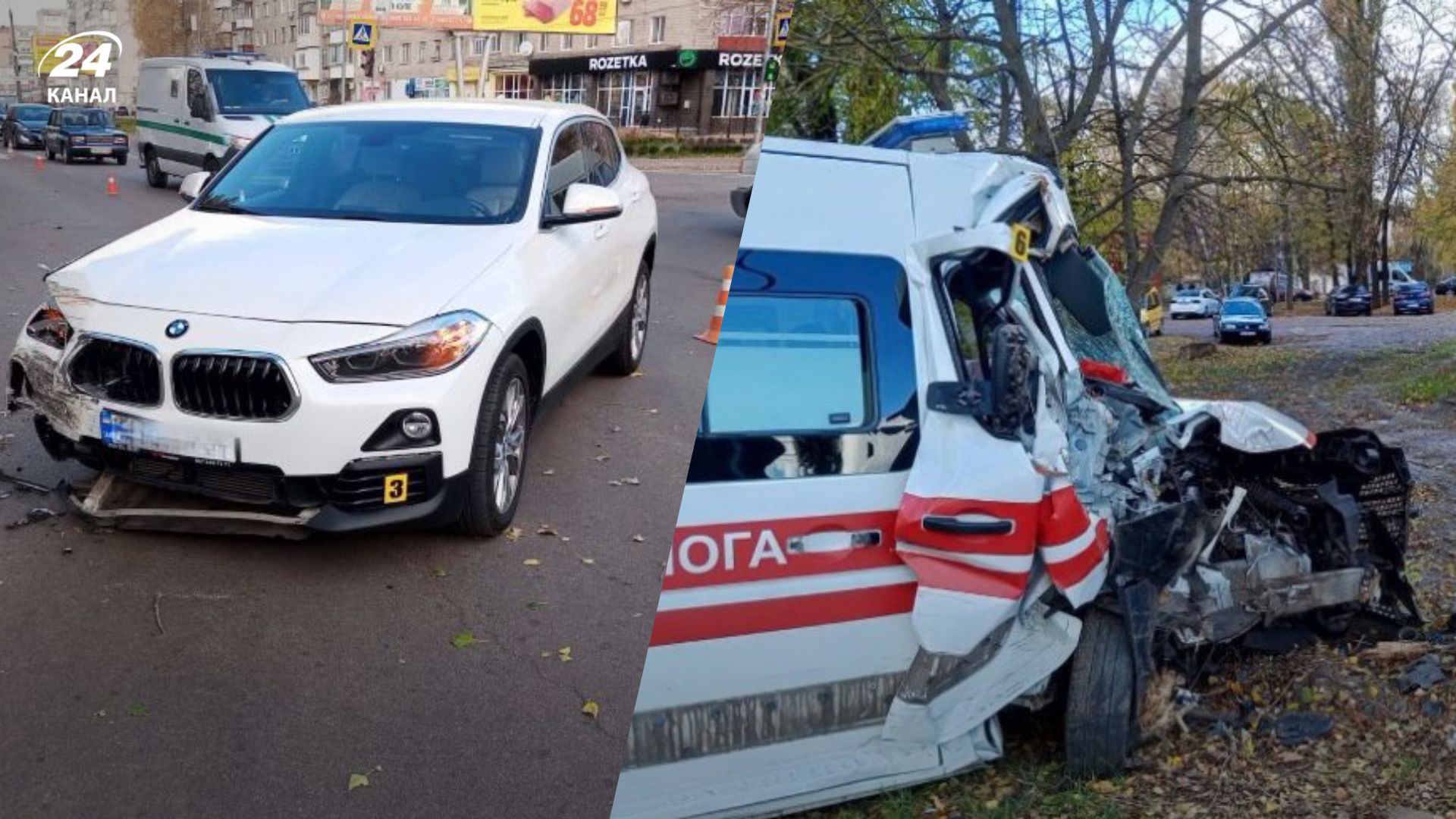 ДТП з "швидкою" у Ніжині