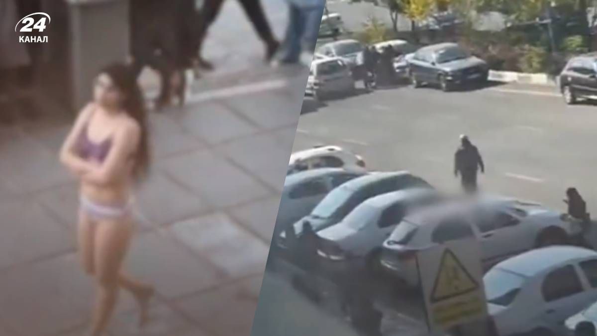 Иранская студентка появилась в университете в нижнем белье в знак протеста Иранская студентка появилась в университете в нижнем белье в знак протеста