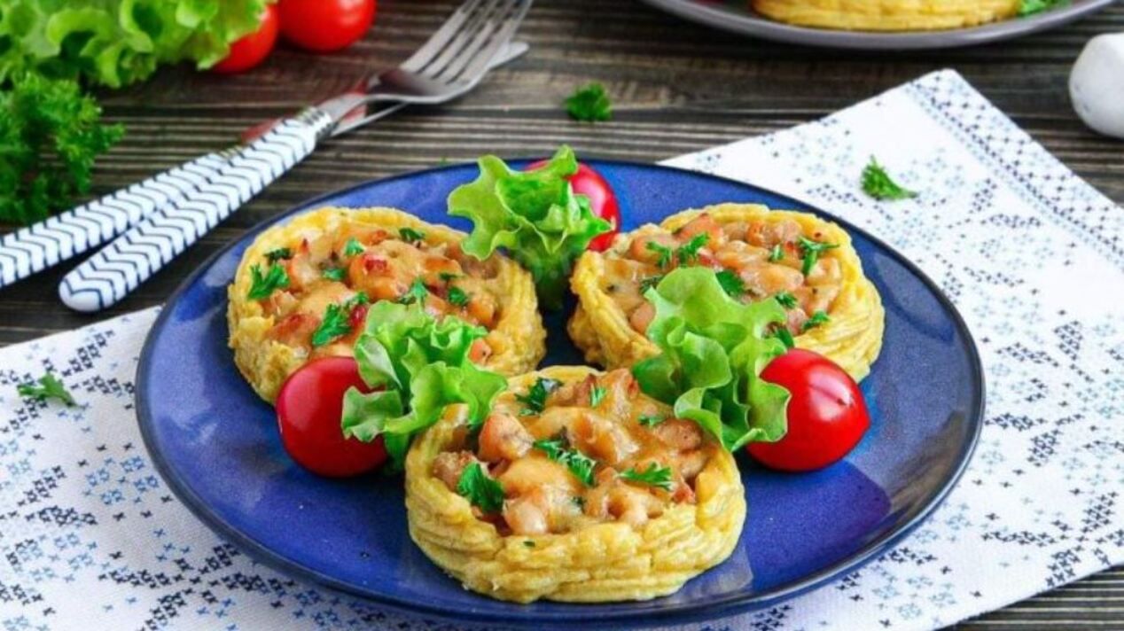 Готовим картофельные гнезда Готовим картофельные гнезда