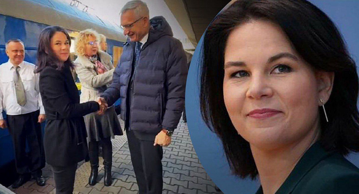 Аннален Бербок в Киеве Аннален Бербок в Киеве