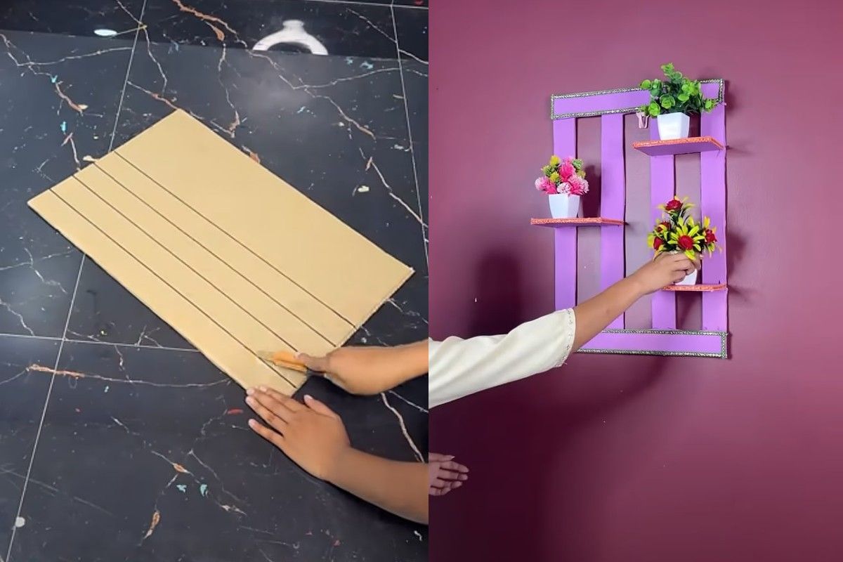 Сделать красивый декор можно даже из картона Сделать красивый декор можно даже из картона