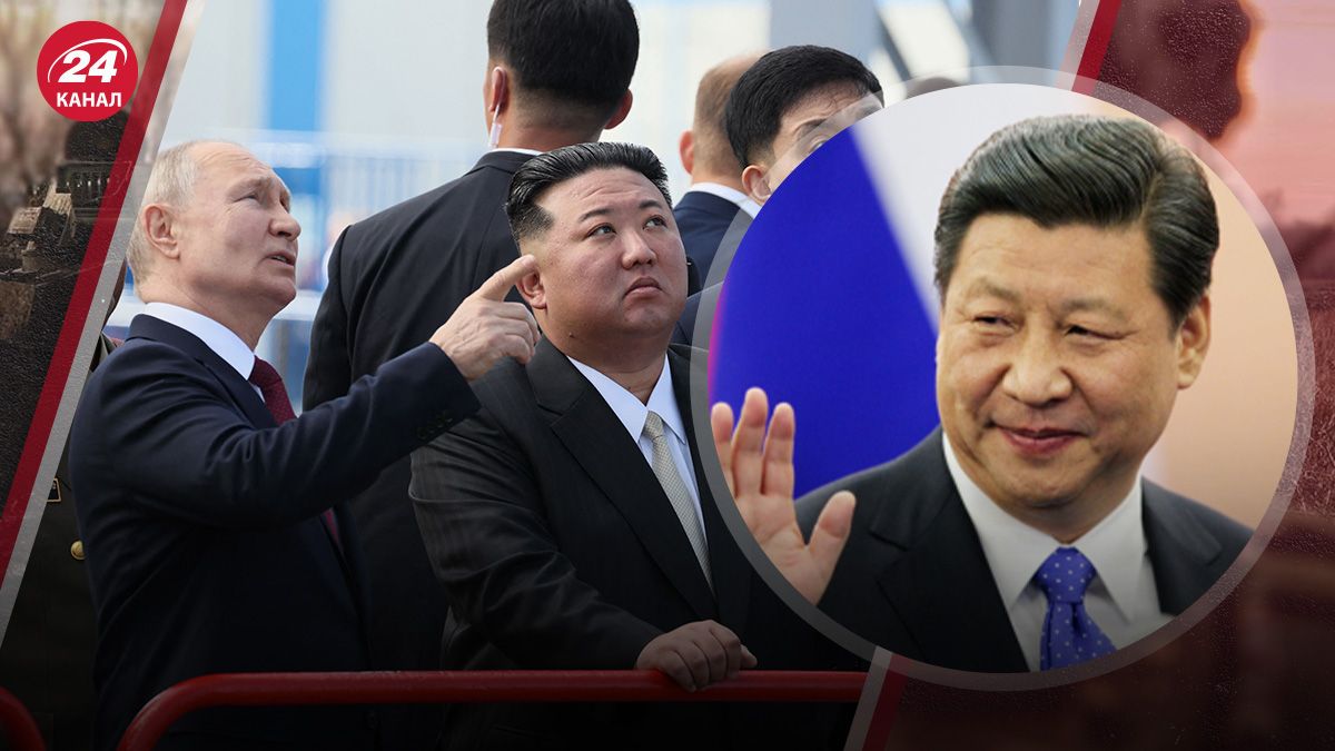 Путин пытается использовать Кима за спиной Китая Путин пытается использовать Кима за спиной Китая