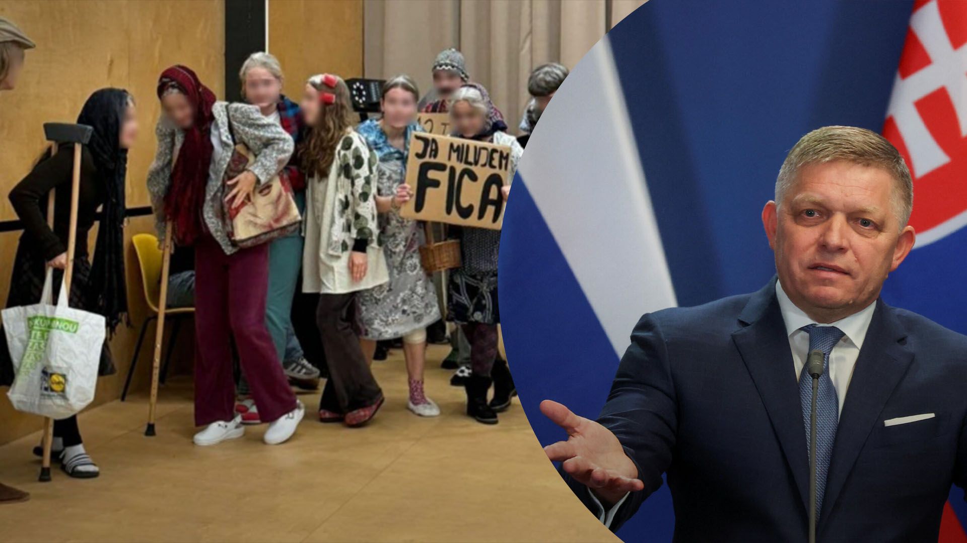 Словацький міністр образився на школярів, які на Геловін спародіювали виборців скандального Фіцо - 24 Канал Словацький міністр образився на школярів, які на Геловін спародіювали виборців скандального Фіцо - 24 Канал