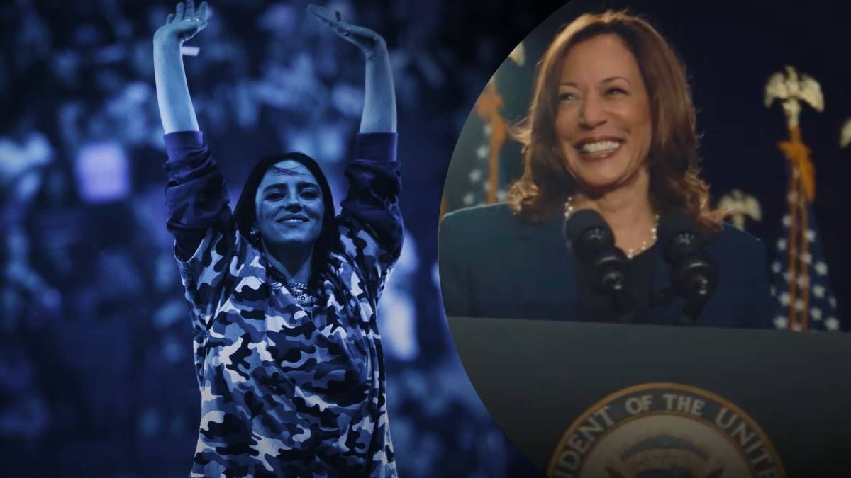 Билли Айлиш и Камала Харрис Билли Айлиш и Камала Харрис