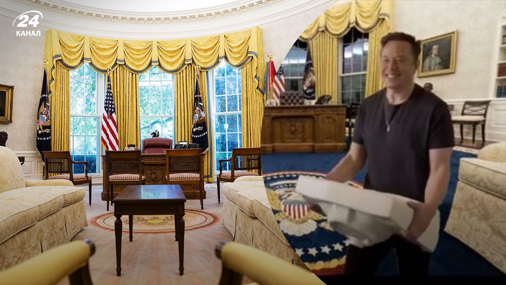 Маск опублікував мем, де він "стоїть з рукомийником" у Білому домі Маск опублікував мем, де він "стоїть з рукомийником" у Білому домі