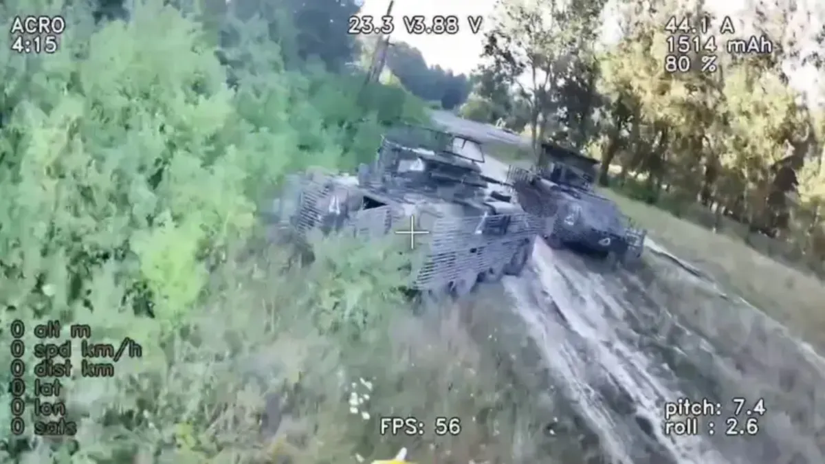 оптоволоконный дрон атакует ВСУ оптоволоконный дрон атакует ВСУ