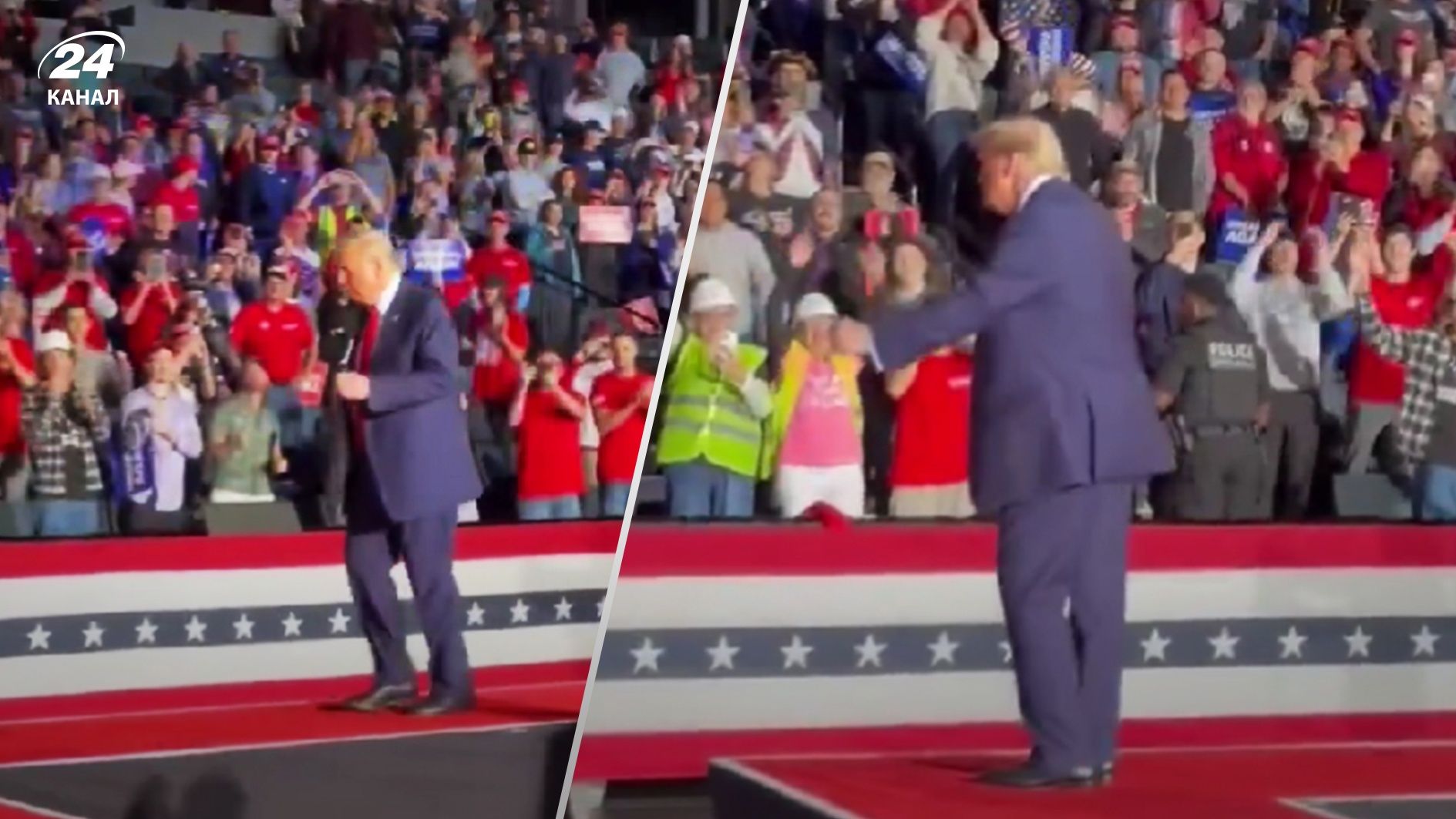 Дональд Трамп став президентом США - його переможний танець Дональд Трамп став президентом США - його переможний танець