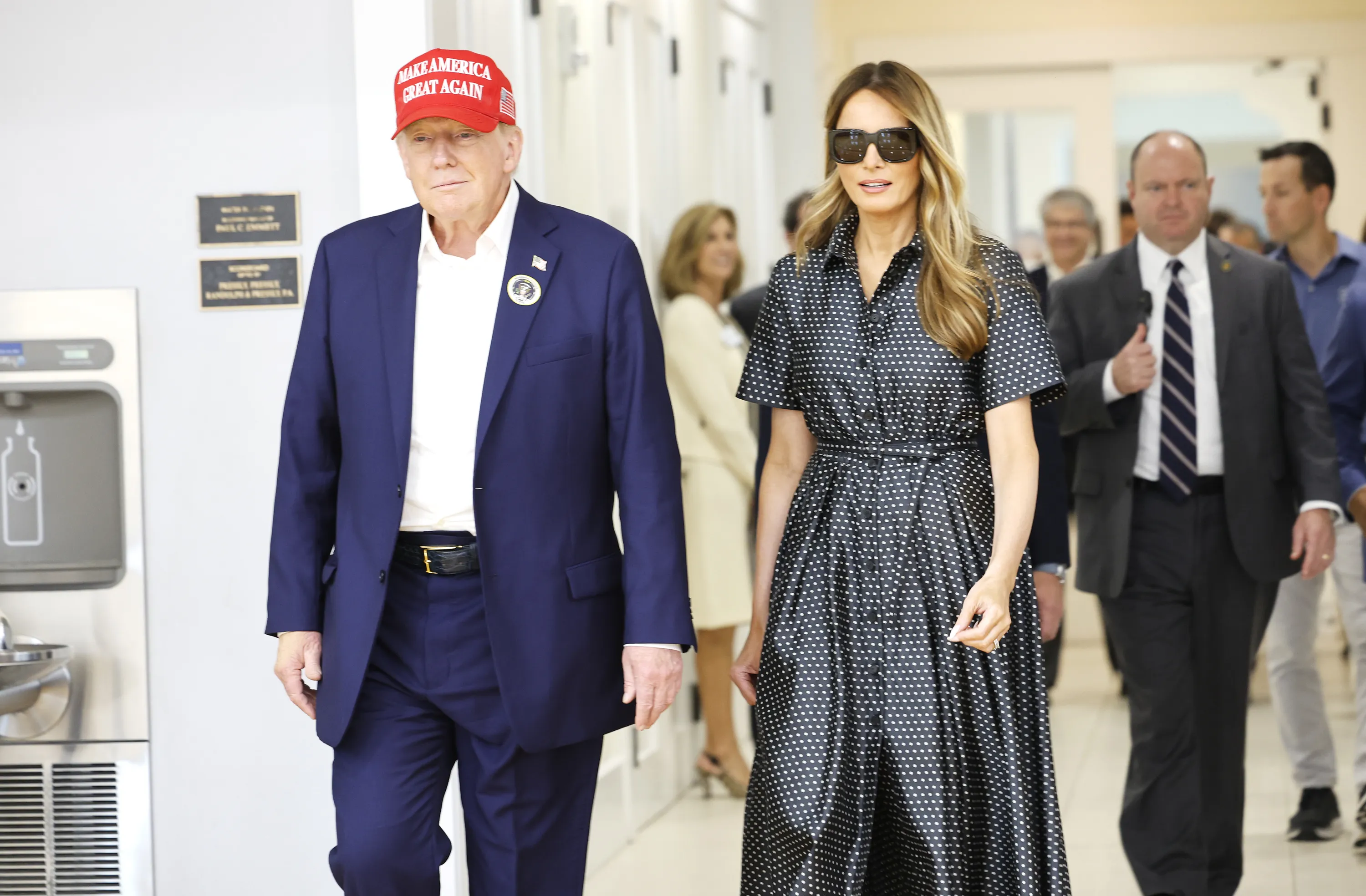 Дональд Трамп з дружиною 