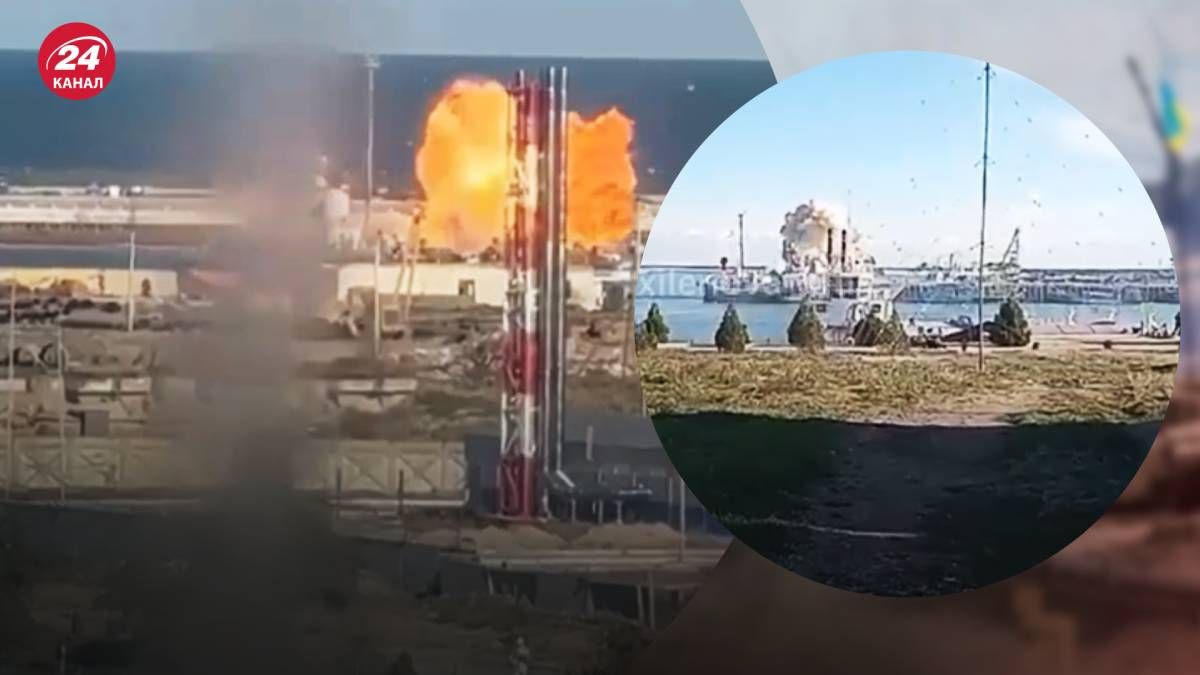 Дроны атаковали военный порт в Каспийске Дроны атаковали военный порт в Каспийске