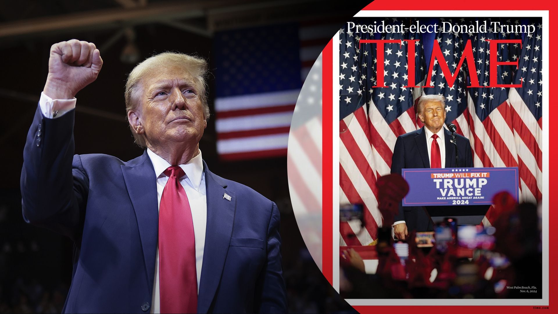 Time признал победу Трампа Time признал победу Трампа