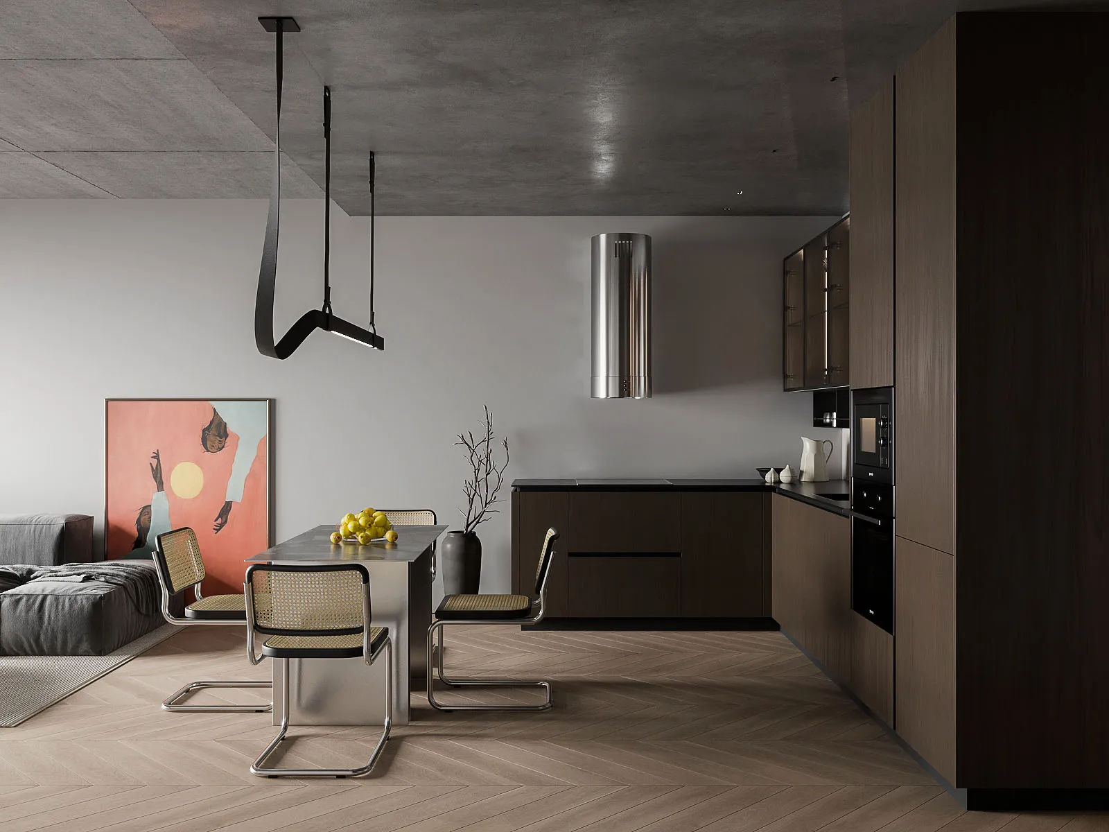 Хай-тек кухня Хай-тек кухня