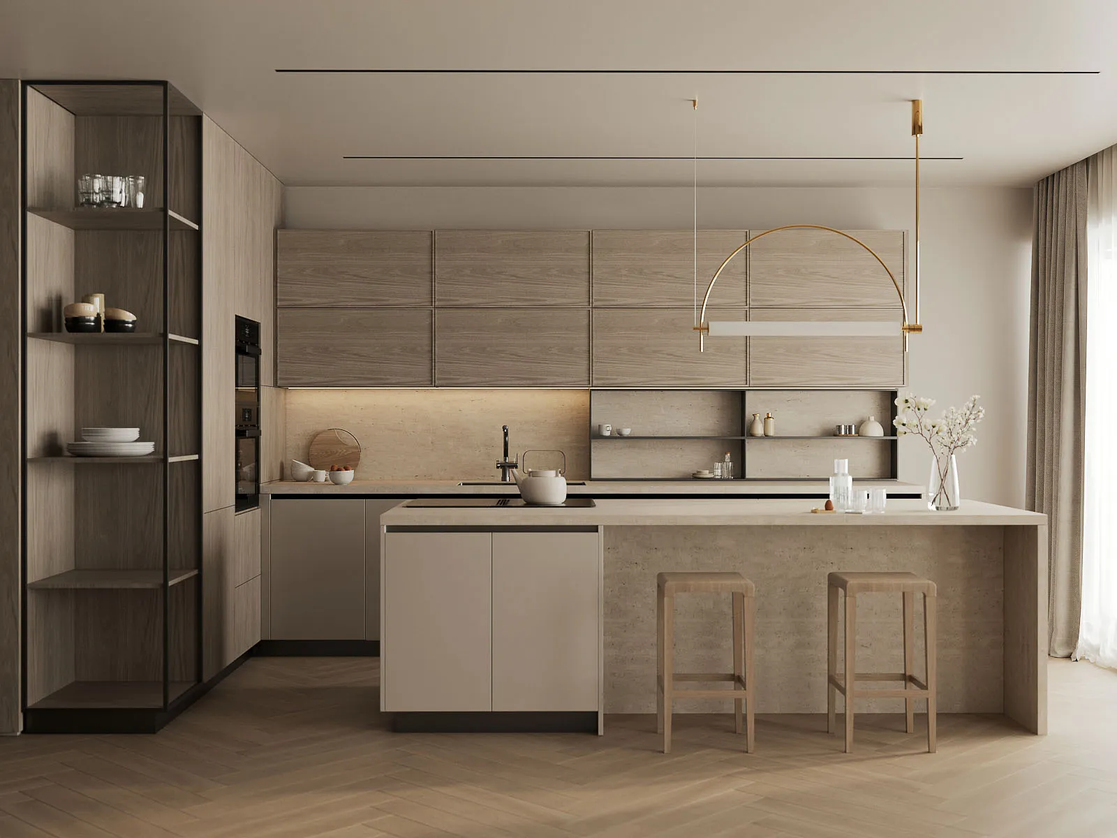 Скандинавський стиль кухні Скандинавський стиль кухні