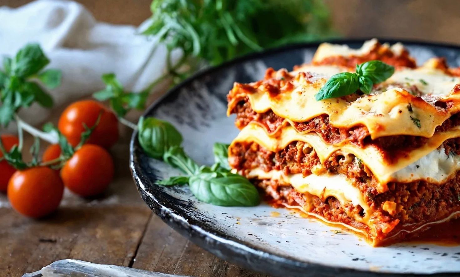 Лазанья з млинців Лазанья з млинців